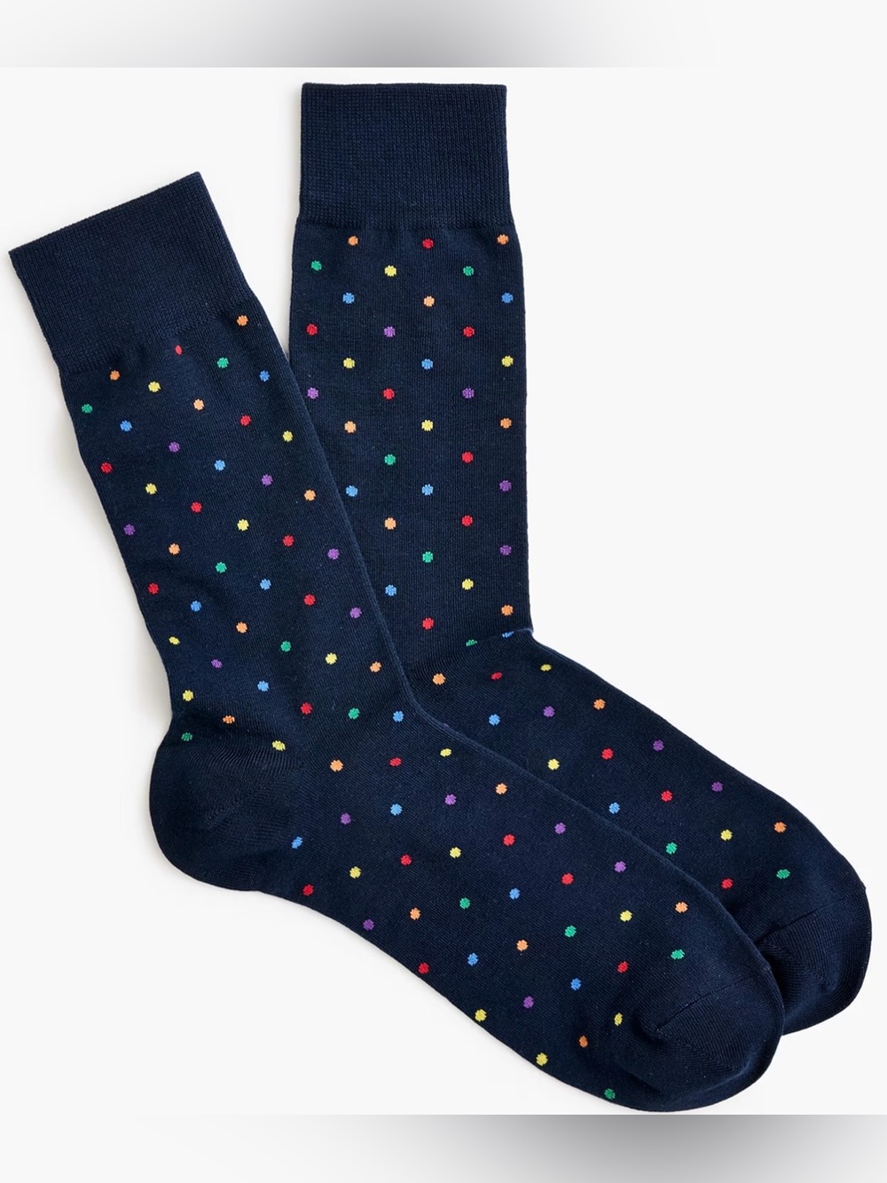 J. Crew Men’s Dot socks - CU084 - NWT - One Size